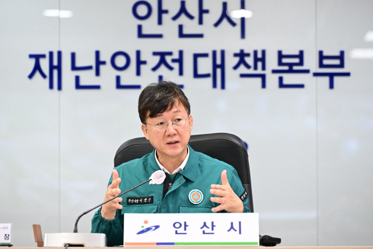 이민근 안산시장, 집중호우 대응 상황 점검…“취약 시설 중점 확인”