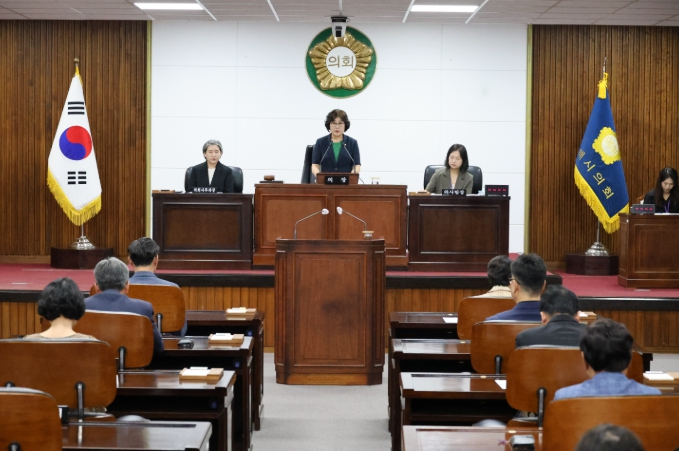 동해시의회, 제354회 임시회 개회 