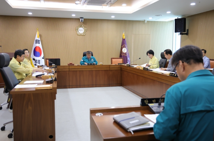 서천군의회 집중호우 피해현장 긴급방문
