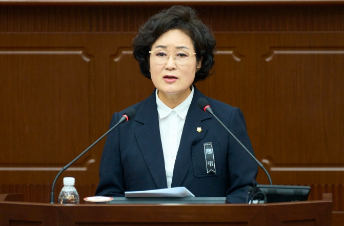 대전 서구의회, 전명자 의원 '가정폭력 가해자 교정 치료비 국가 지원 확대 촉구 건의안' 채택