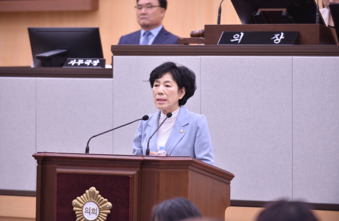 홍현숙 여수시의회 의원, “무궁화사업 적극 확대해 도시브랜드 높여야”