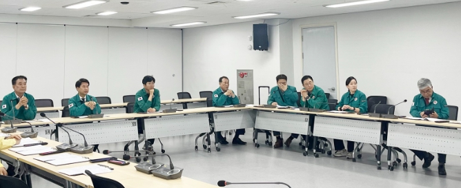 충남도의회 교육위, 집중호우 대응 교육청 상황실 찾아 직원 격려