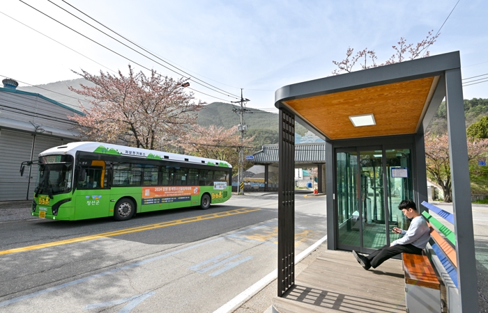 정선군, ‘공영버스 100만 시대 성큼’ 버스 정류장 정비 총력