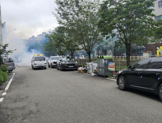 서산시, 집중호우 침수 피해 지역·가구 특별방역 시행
