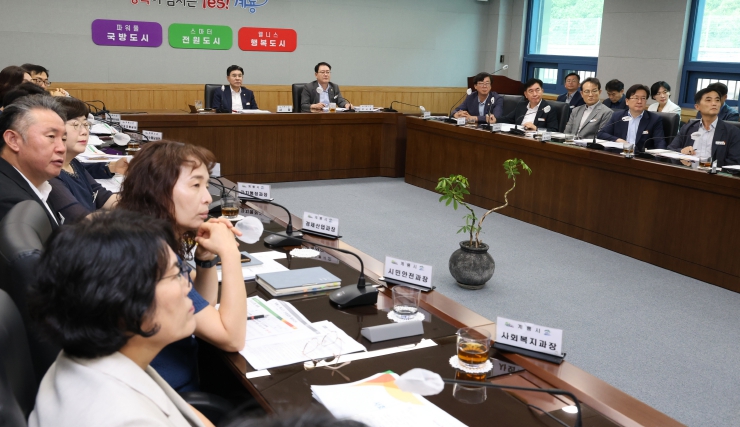 계룡시, 확대간부회의 “여름철 재난 대응 체계 강화”