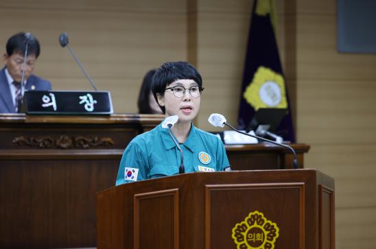 부여군의회 장소미 의원, 전문건설업체 위한 제도 개선 촉구...지역건설업 실적 확보·입찰 기회 확대해야”