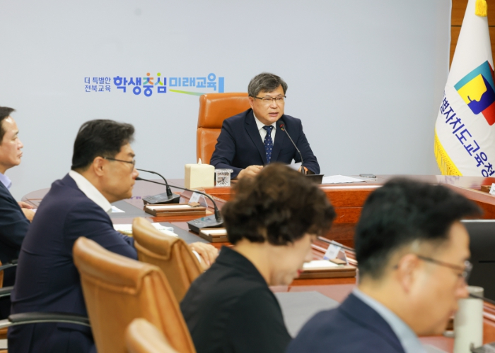 유정기 전북특별자치도교육감 권한대행“호우 피해 신속 복구 최선”