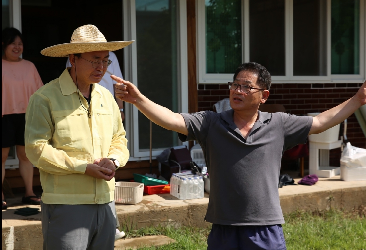 나주시, 수해 입은 독거노인 3가구 주거 긴급 복구