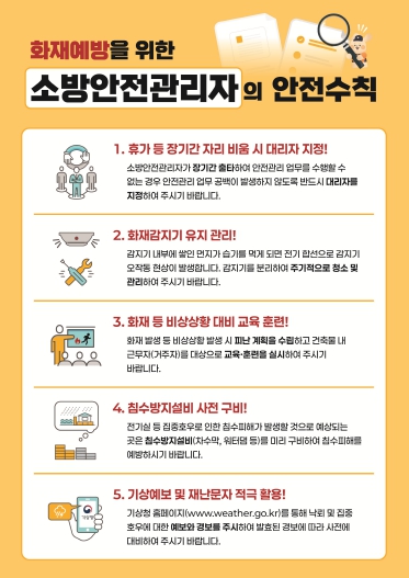 여수소방서, 휴가철 대비 다중이용시설 안전관리 강화