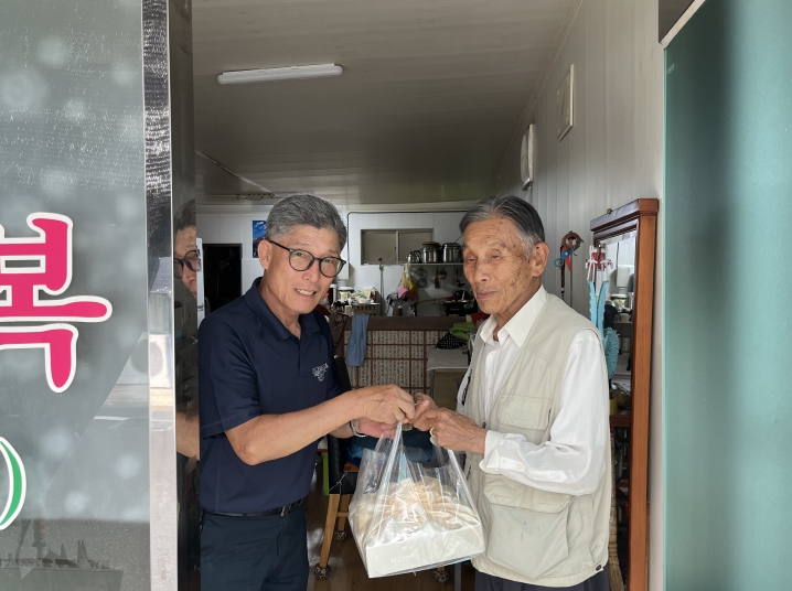 금산군, 저소득 보훈가족에 밑반찬 전달