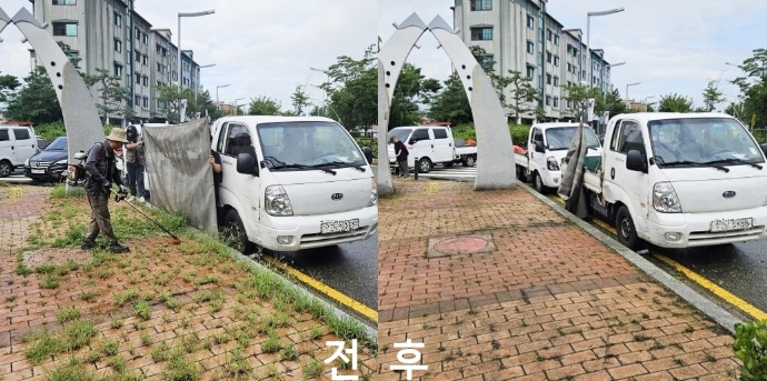 수원시 장안구, 가로녹지 및 주요 보차도 일원 합동 정비 추진