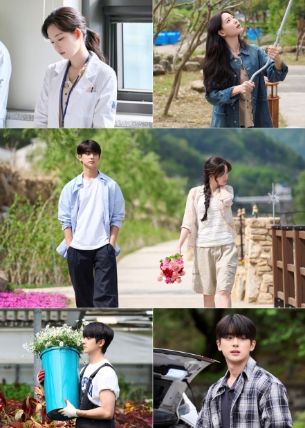 '첫, 사랑을 위하여' 최윤지X김민규, 두 신예 배우가 그려갈 ‘설렘 과다’ 청춘 로맨스는? 캐릭터 스틸 첫 공개!