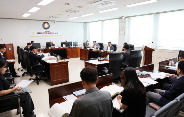 서산시의회, 당면한 회의 일정에 집중하며 피해 복구 지원 병행