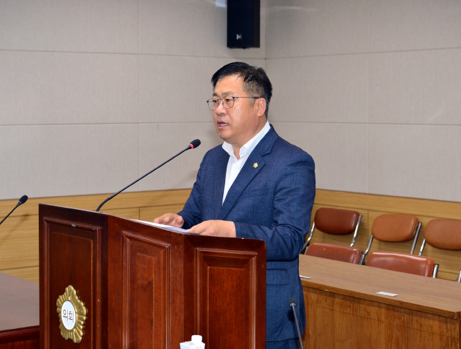 광양시의회 “공공기관 근로자 생활안정과 복지증진의 첫걸음”백성호 의원 조례안 발의