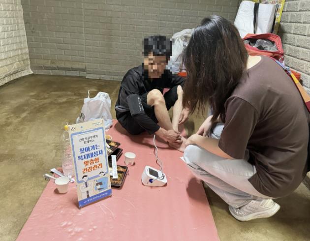 아산시 영인면, 폭우 피해 주민 찾아 건강·복지 상담 나서