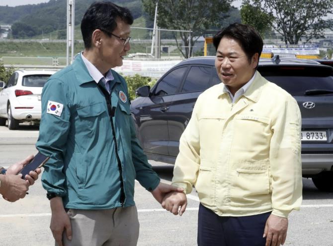 아산시, 행정안전부 수해 현장 조사 임해… 특별재난지역 선포 촉구