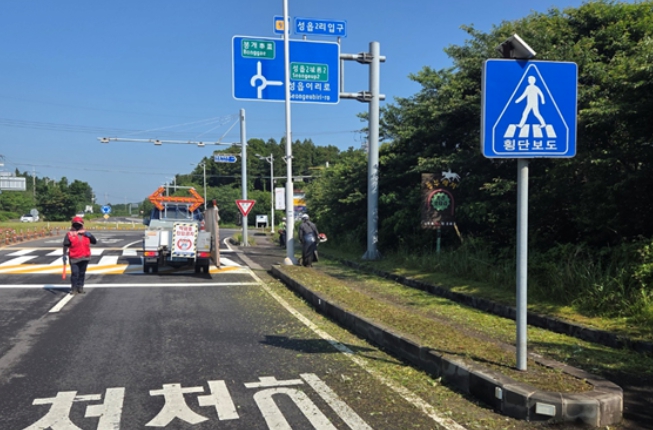 제주도, 안전하고 쾌적한 도로 환경 정비 추진