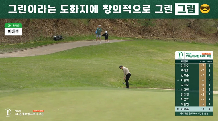 2025 시즌 상반기 KPGA 공식 SNS 최다 조회수 기록 영상은
