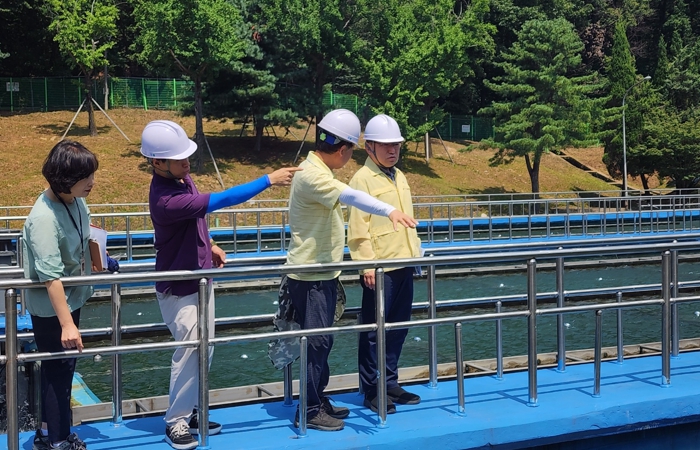 수원시상수도사업소, 여름철 대비해 파장정수장 현장점검