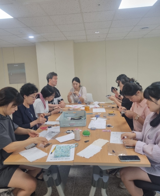 증평군, 창동개나리 어울림센터 재봉틀 교육 프로그램 운영