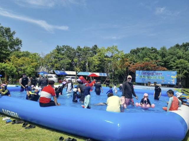 연천군 전곡읍, 어린이를 위한 반짝 물놀이 축제 성료