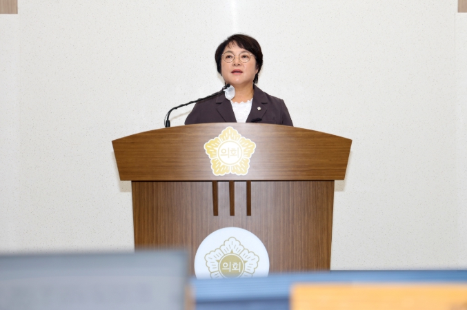 당진시의회 김명회 의원, 의류 수거 체계 정비 및 지역경제 연계 등 정책 제안