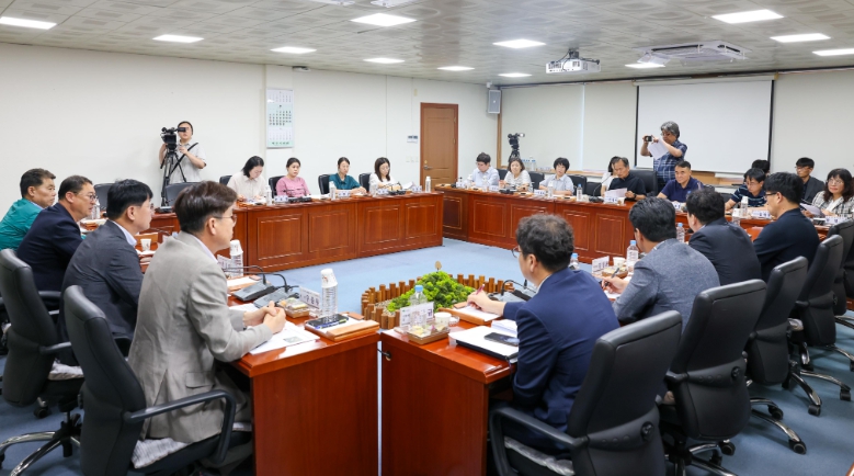 영주시의회 특위, 납폐기물 공장 관련 2차 공개토론회 개최