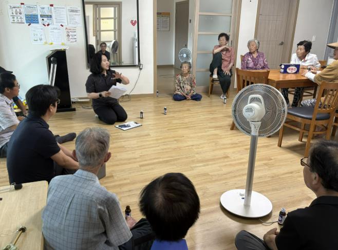 음성군 맹동면, 폭염 대비 경로당(무더위 쉼터) 현장 점검 실시
