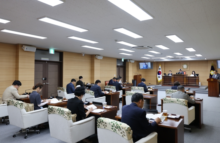 부여군의회, 제293회 임시회 폐회