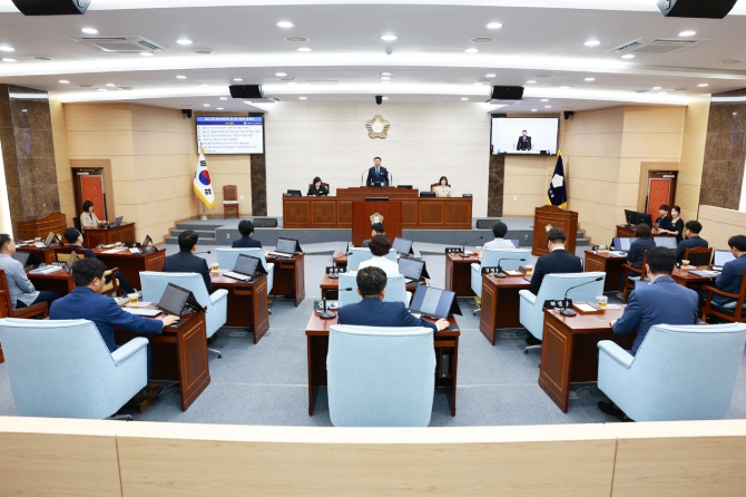 화순군의회, 제275회 임시회 폐회