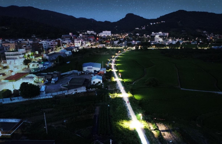 화순군, ‘화순읍 맨발걷기 산책로 경관 조성사업’ 준공