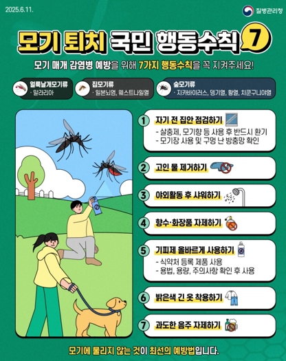 포항시, 여름철 해외여행자 대상 모기 매개 감염병 예방 당부