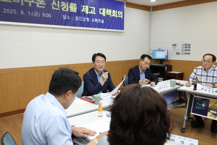 강진군 강진원 군수 “소비가 곧 민생회복! 소비쿠폰 사용 속도전 총력”
