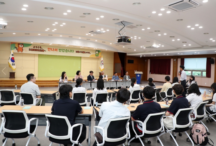 강원도 제56회 한일 청소년 문화교류단, 강원특별자치도청 방문
