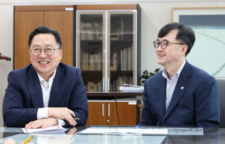 이장우 대전시장, 기재부 2차관 면담…내년 국비 지원 요청