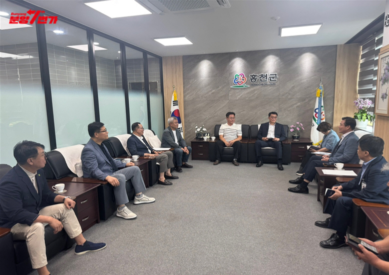 (주)올앤비, 신영재 홍천군수 홍천온천호텔, 홍천골프장, 홍천리조트 개발사업 홍천군의 빠른 행정 지원속 사업 가속화