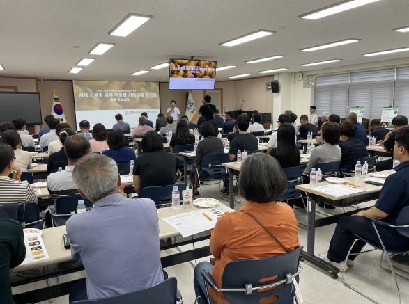 평창군, 기후변화 대응 감자 신품종 시험 재배 평가회 개최

