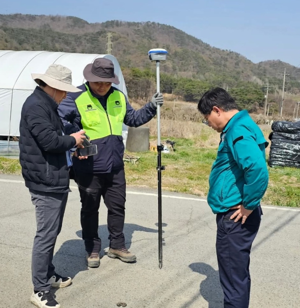 장성군, 지적기준점 일제조사 ‘매듭’