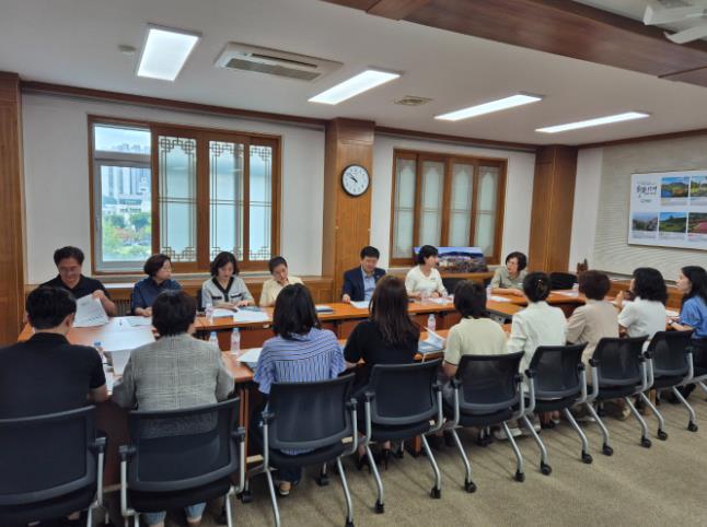 화순군, 의료·요양·돌봄 통합지원사업 협업부서 & 관계기관 간담회 개최