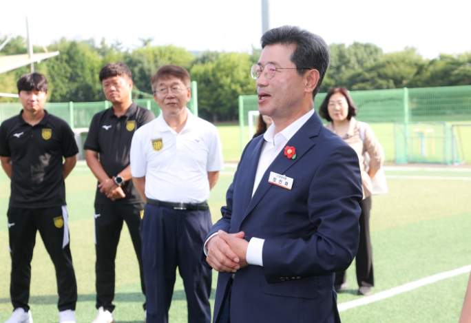 광양시 청소년 축구 대표단, 중국 선양시 피스컵 국제 축구대회 출전