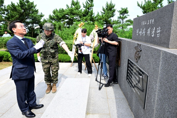 유정복 인천시장, ‘섬의 날’ 맞아 연평도 방문