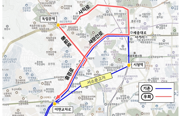 서소문고가 17일부터 철거…경기·인천 광역버스 20개 노선 우회 운행