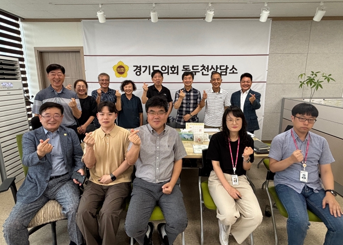 경기도의회 이인규의원, 아차노리마을 도시가스 공사현황 정담회