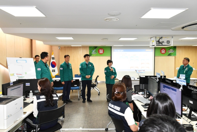 보령시의회, 2025 을지연습 근무자 격려 방문