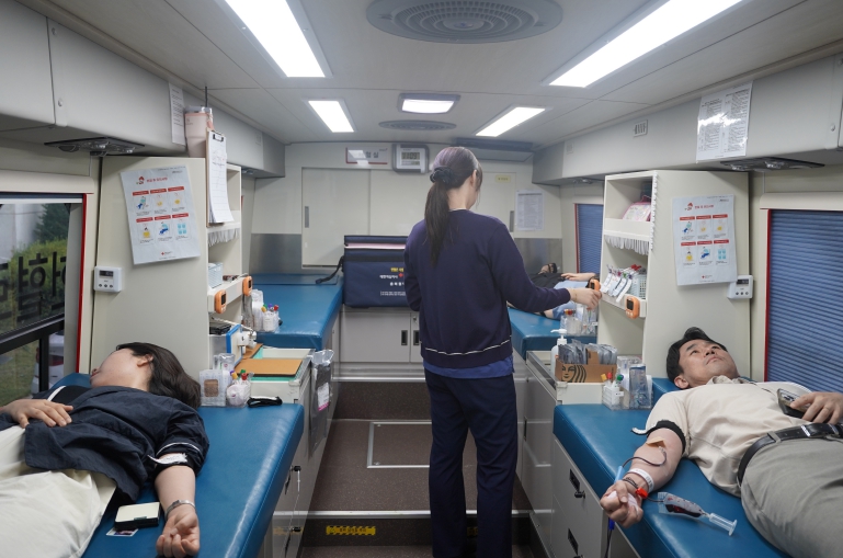 충북테크노파크, 사랑의 생명나눔 헌혈 행사