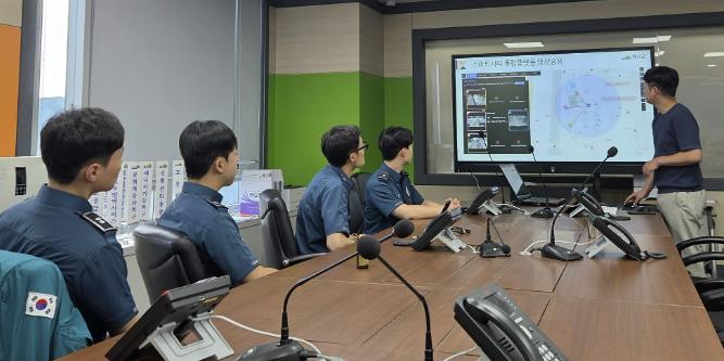 예산군 CCTV통합관제센터, 신임경찰관 대상 현장 체험 실시