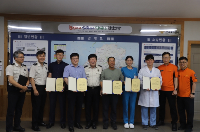 목포소방서, 덕인고 등 11개교 교직원 대상 응급처치 교육 실시