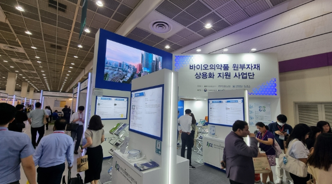 인천TP, CPHI Korea 2025에서 ‘바이오 의약품 원부자재 상용화 지원사업’ 홍보관 운영