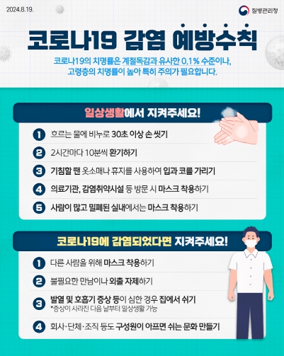 경산시, "일상 속 방역 철저히" 코로나19 예방수칙 준수 당부