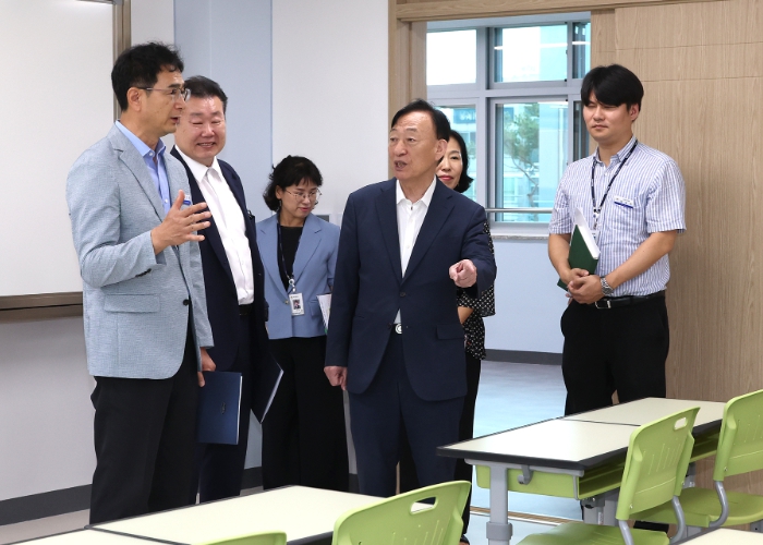 설동호 교육감, 대전탄방초 용문분교장 개교 준비 현장점검